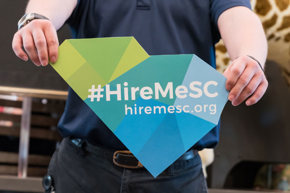 Sign for HireMeSC 