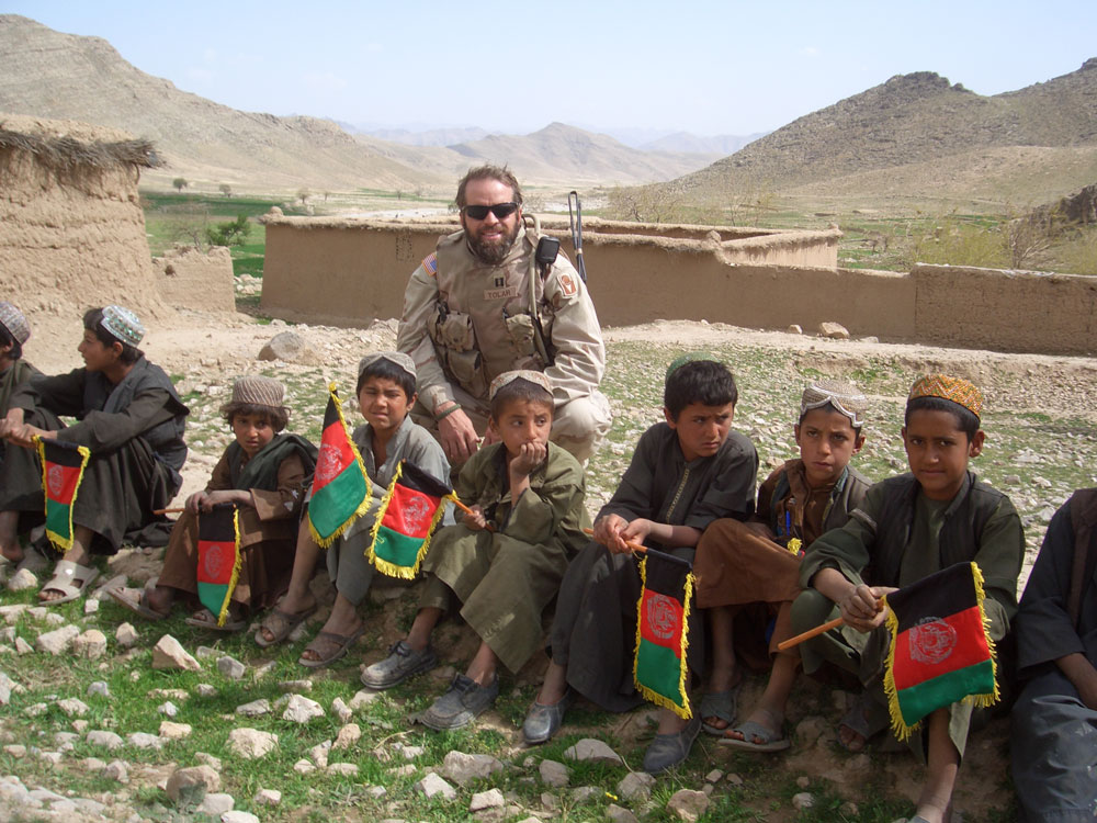 Bryan Tolar in Afghanistan