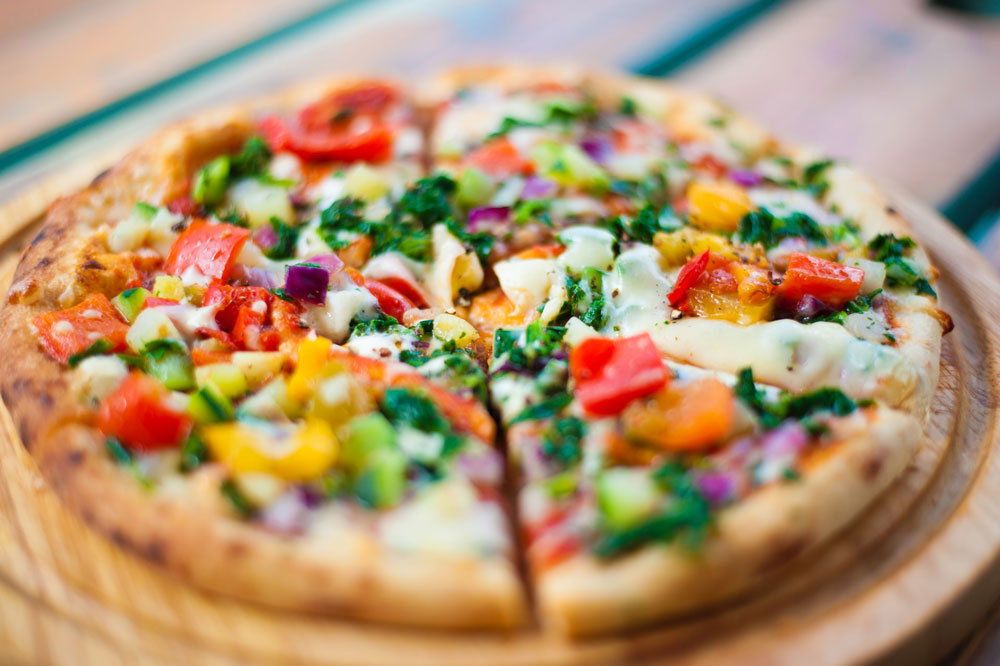 vegetarian pizza 