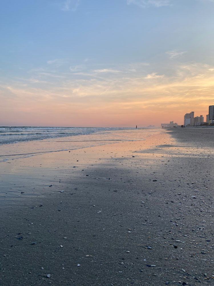 Sunset over Myrtle Beach