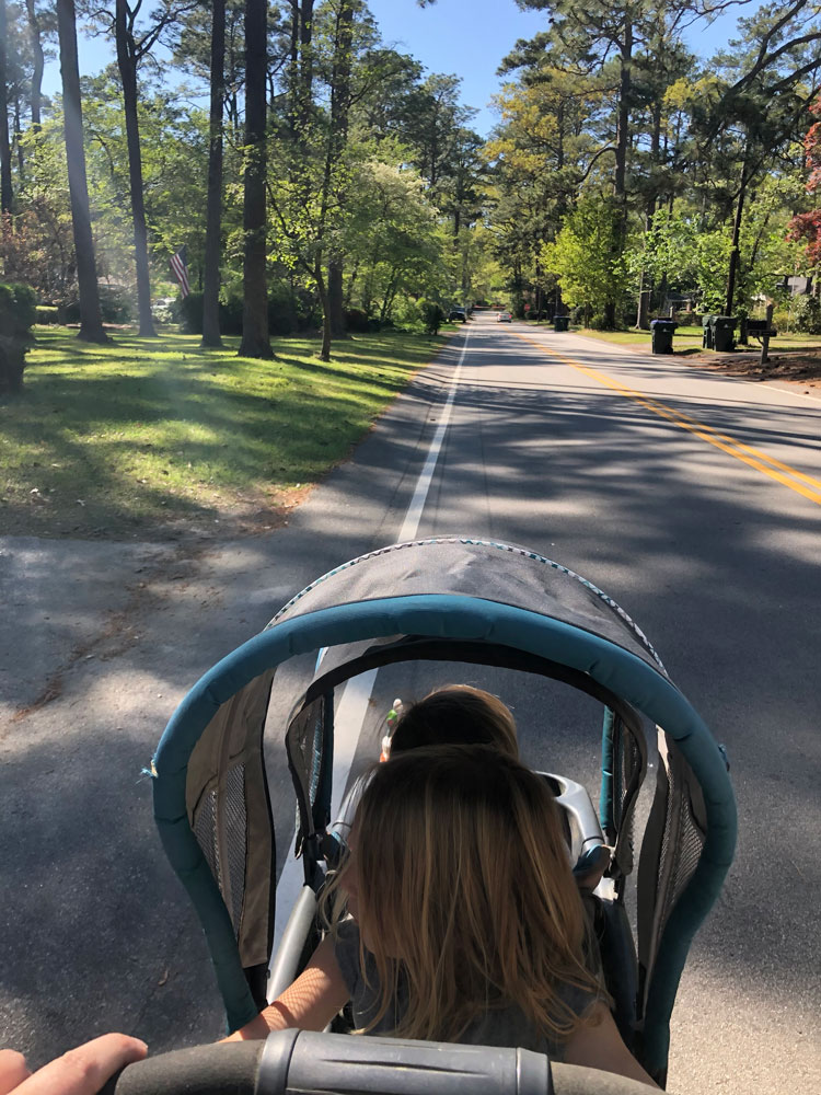 Walking with kids