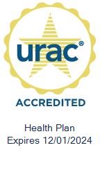 URAC Health Plan accreditation seal